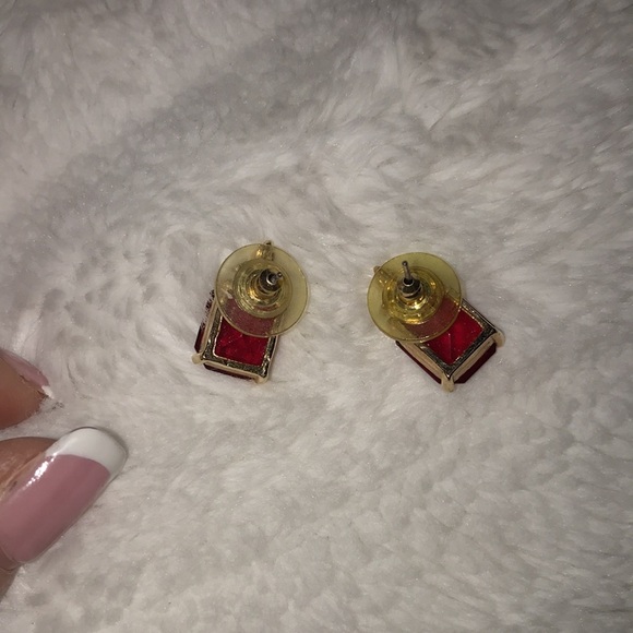 Estate 3 piece set- earrings and pendant - Picture 3 of 3